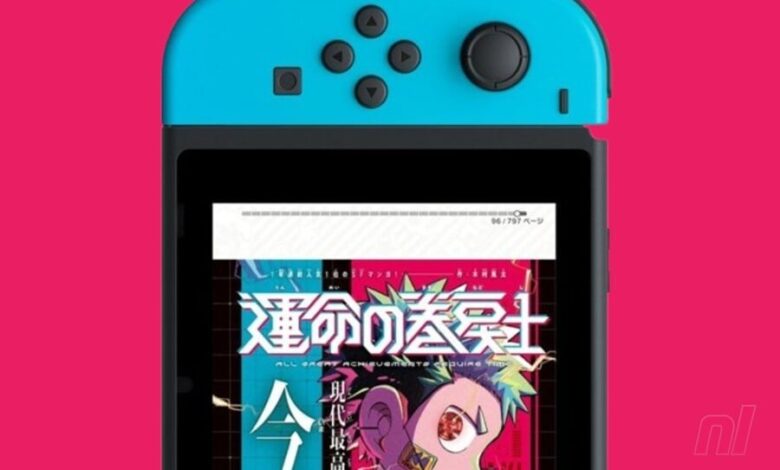 Switch Is Getting A New Manga Reader This March